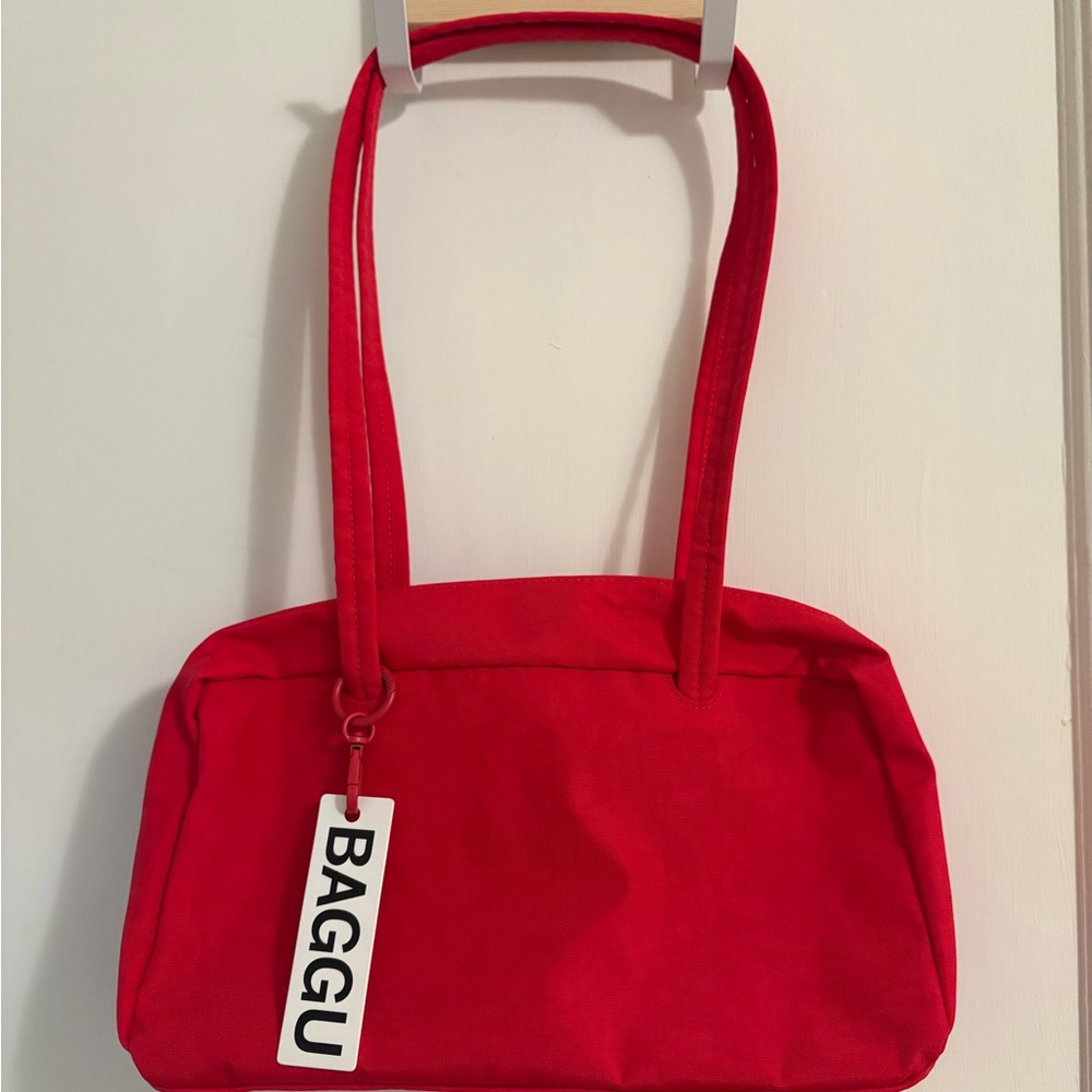 Baggu Bowler Bag - Candy Apple